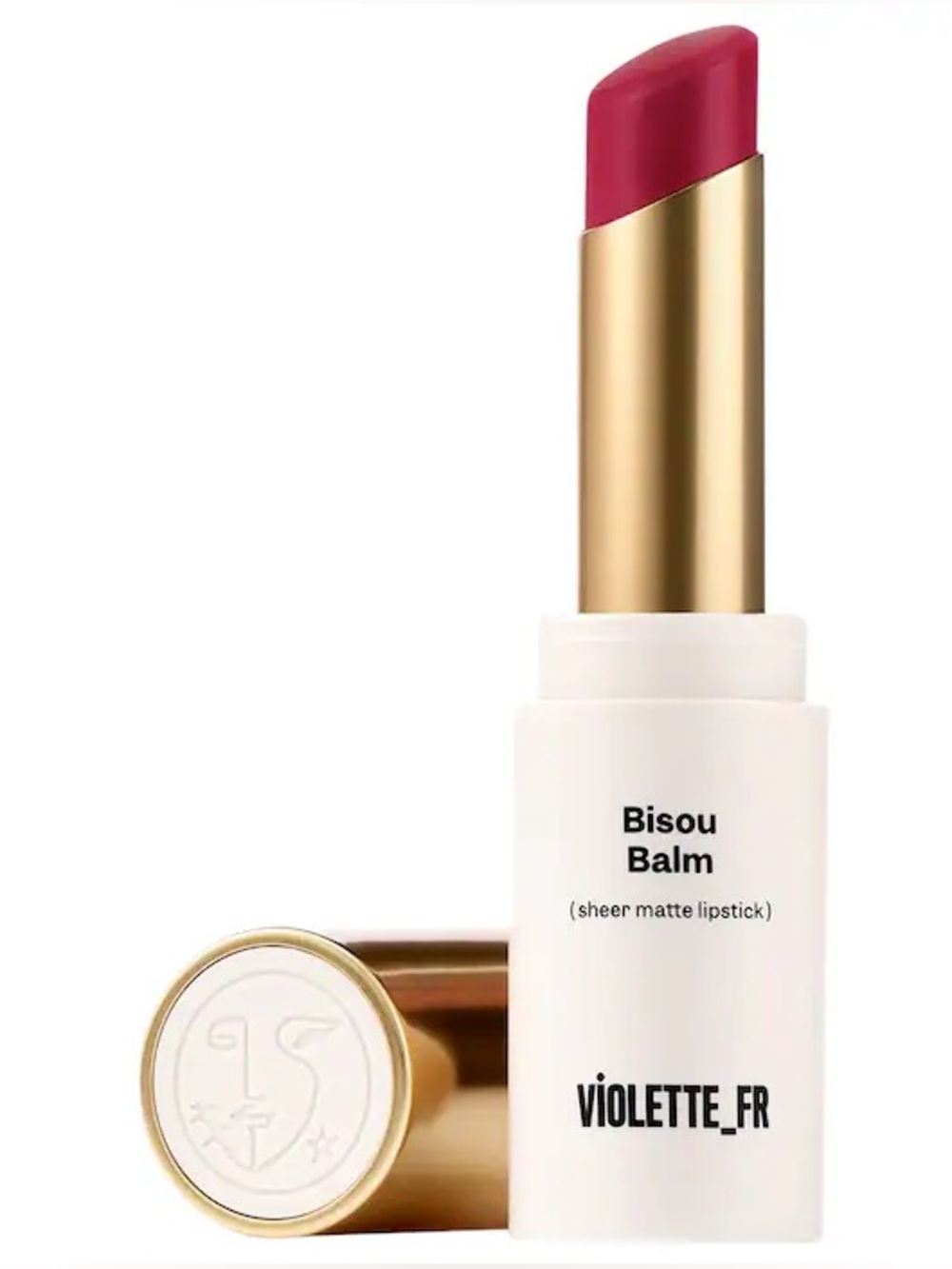 VIOLETTE_FR Bisou Balm Sheer Matte Lipstick Sucette